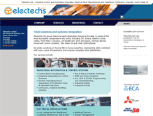 Tablet Screenshot of electechs.co.uk